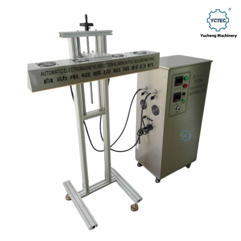 YCT-LF100 Electromagnetic Induction Aluminum Foil Sealing Machine for 15–120 mm Caps