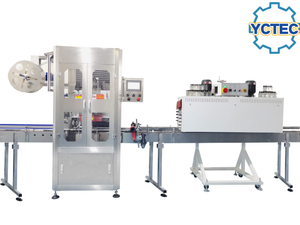 YCT-200 Automatic Shrink Sleeve Applicator | 200 BPM Servo Sleever for Beverage, Dairy & Cosmetic Lines