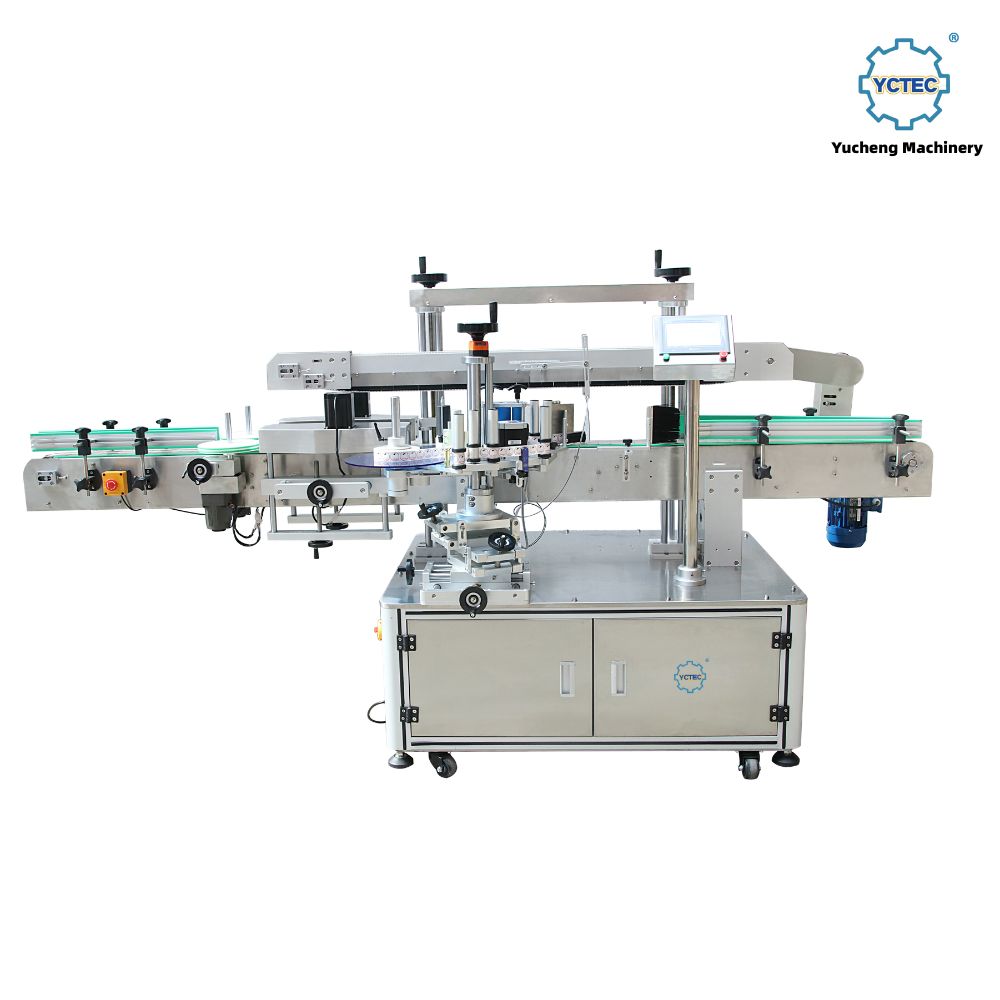 YCT-51 Automatic Side Labeling Machine for Large Flat and Round Products