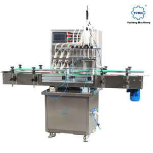 Automatic 6-Head Magnetic Pump Filling Machine for Low-Viscosity Liquids
