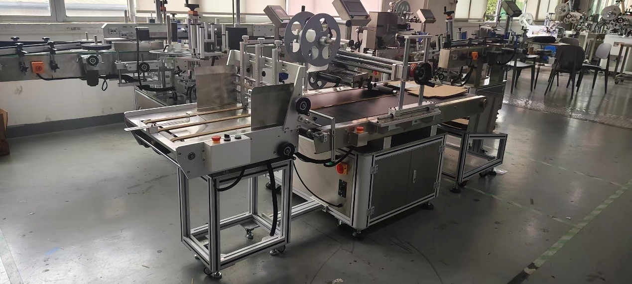 Custom Carton Labeling Machine for Dutch Distributor