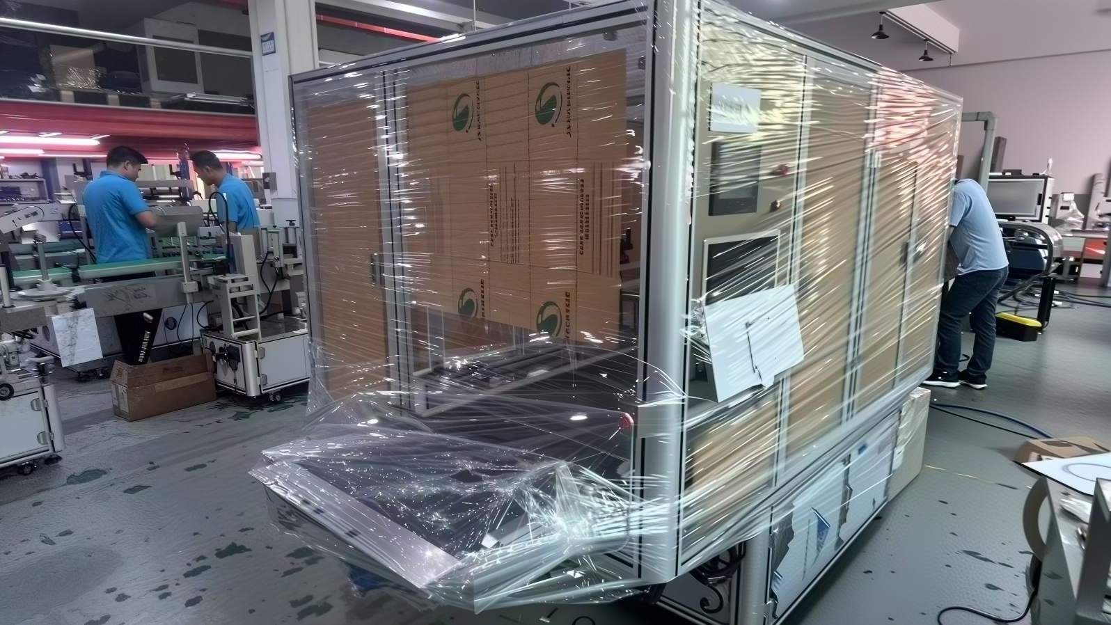 Custom Woven Bag Labeling Machine with Integrated Barcode Printer: How We Solved a Six-Variant Labeling Challenge for a Russian Distributor