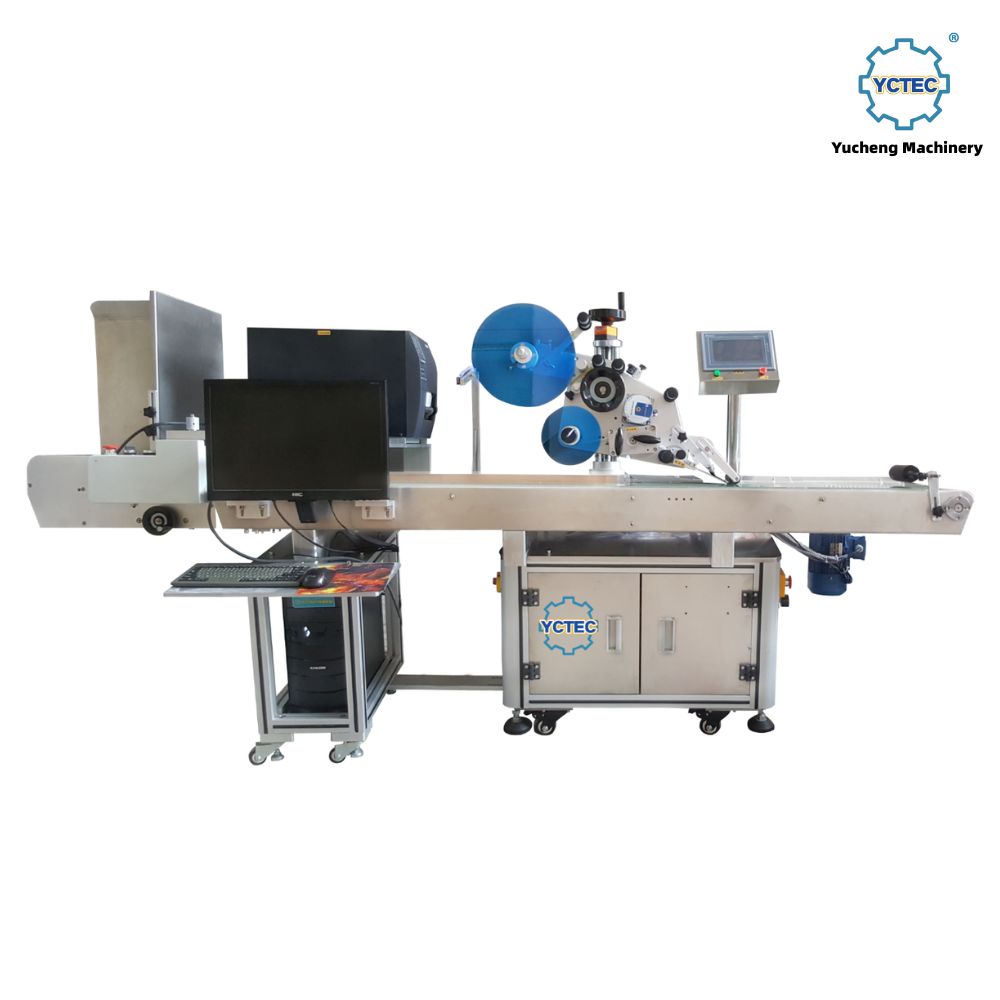YCT-ZX Online Cache Print Labeling Machine for Variable Data and Barcode Matching