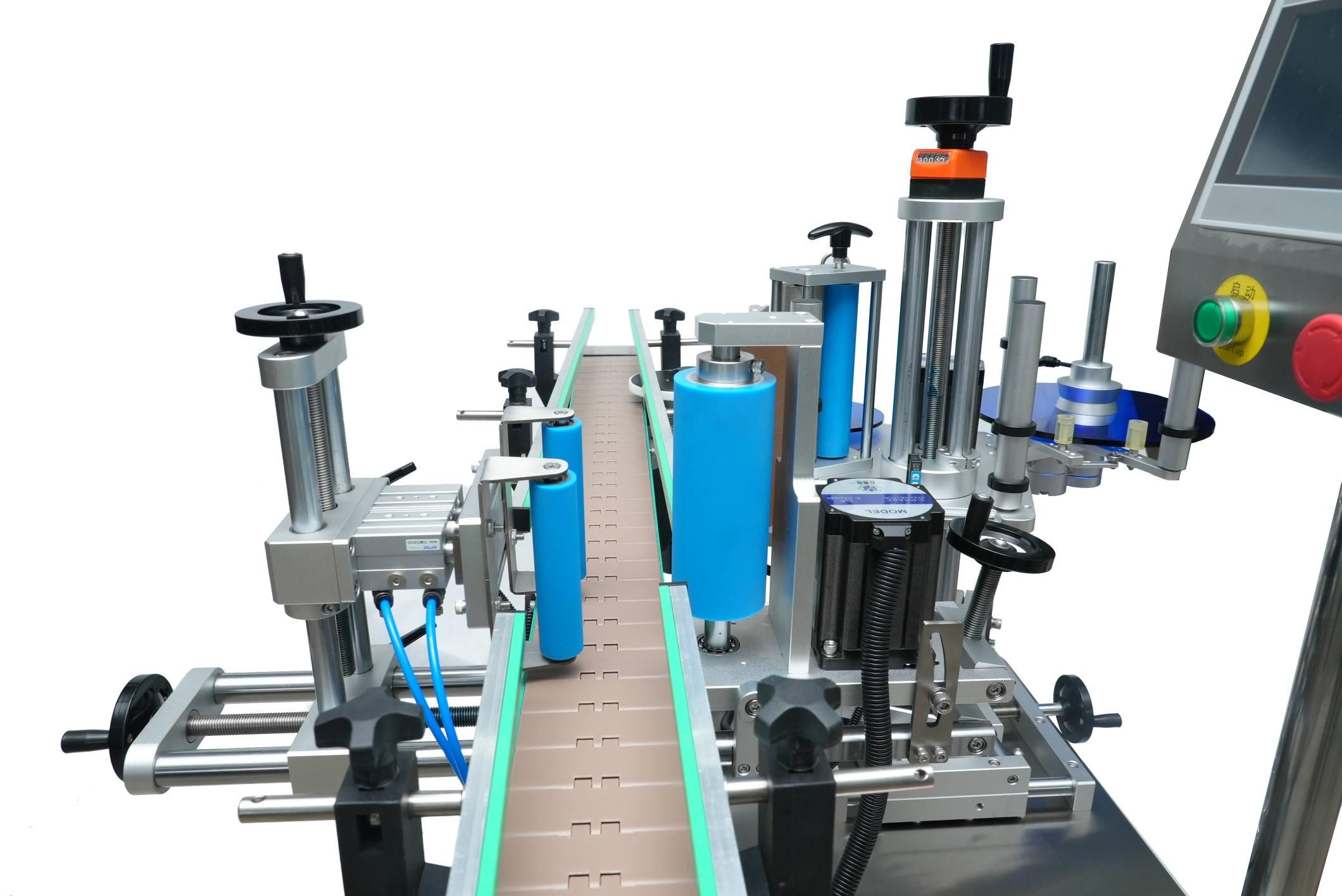 YCT-611 fully automatic positioning round bottle labeling machine