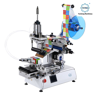 YCT-14 Semi-Automatic Plane Rolling Labeling Machine for Flat Surfaces and Arc Profiles