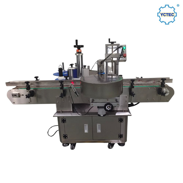 YCT-217 Automatische Sternrad-Etikettiermaschine f&uuml;r runde Flaschen