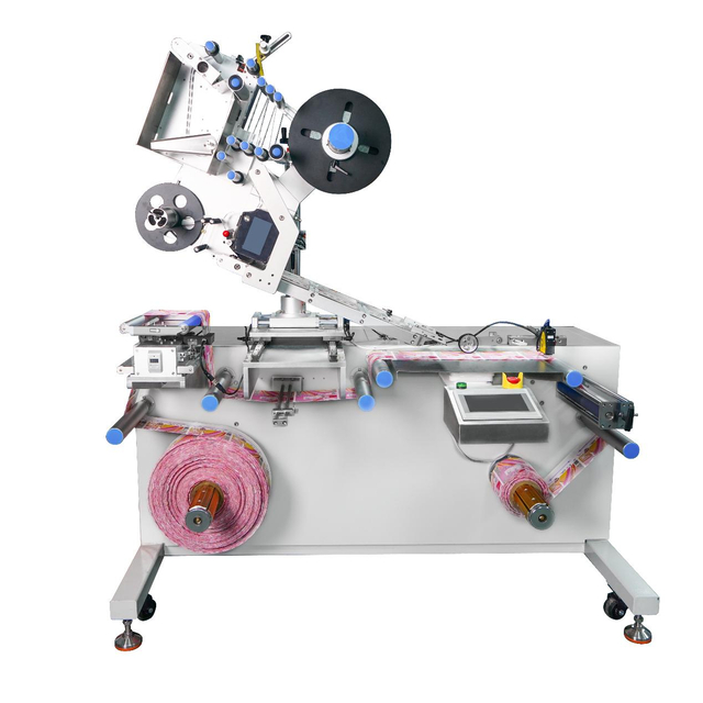 YCT-70 High-Speed Rewinding Labeling Machine — Servo-Driven Roll-to-Roll Label Applicator for RFID, Anti-Counterfeit & Precision Web Labels
