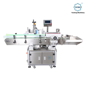YCT-60 Automatic Rotary Round Bottle Labeling Machine with Wrap-Around Label Support