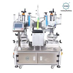 YCT-99 Semi-Automatic Double-Sided Labeling Machine for Flat and Square Bottles