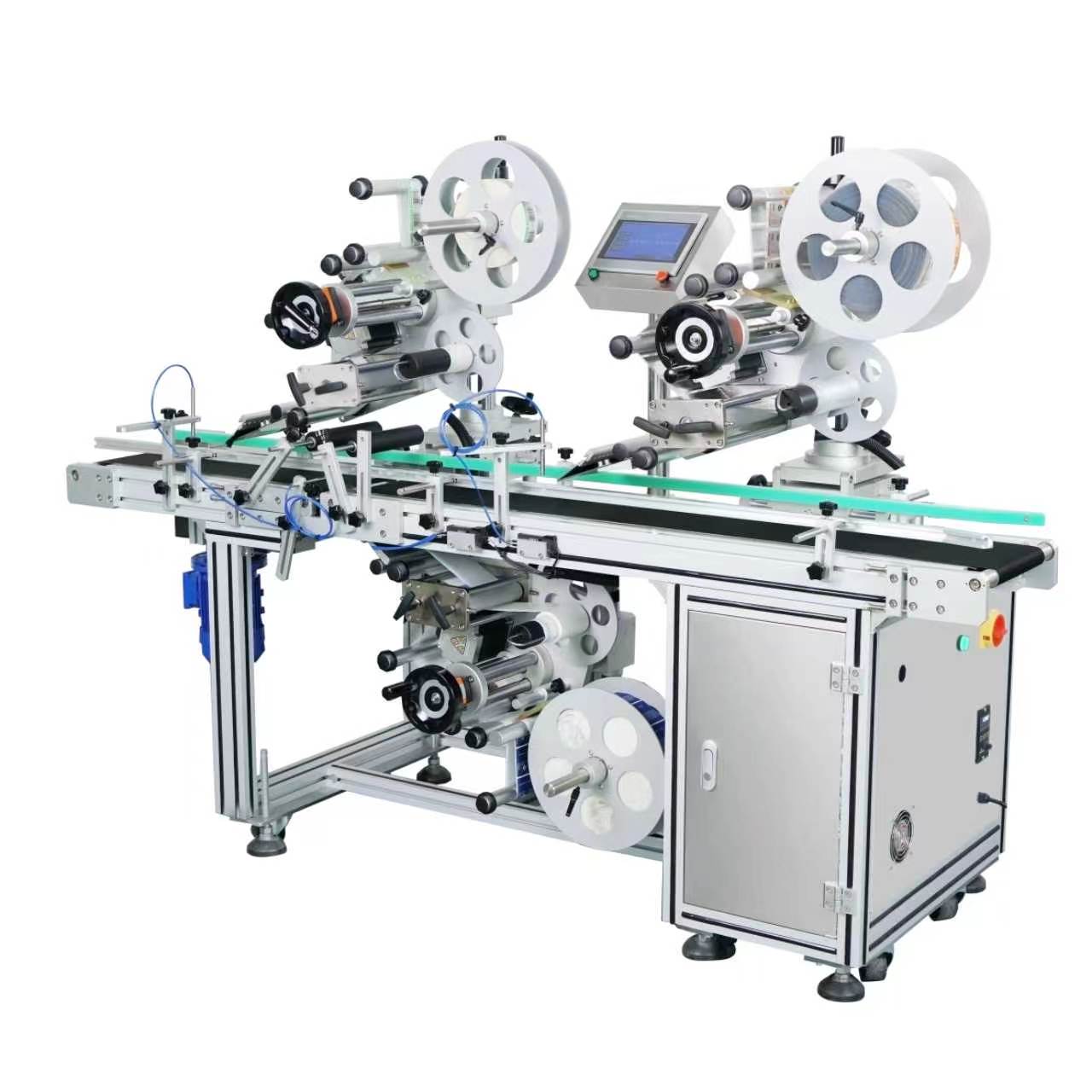 Three Labels, One Pass: Custom Multi-Position Face Cream Jar Labeling Machine for a Premium Russian Distributor