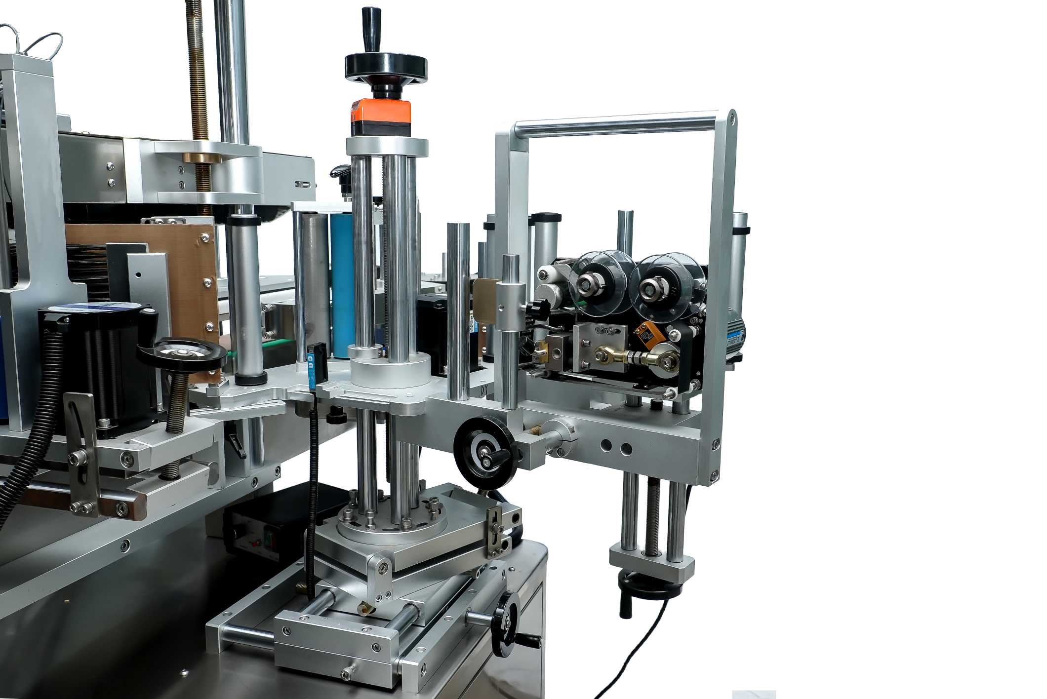 Automatic Double-Sided Bottle Labeling Machine for Flat, Round & Square Bottles