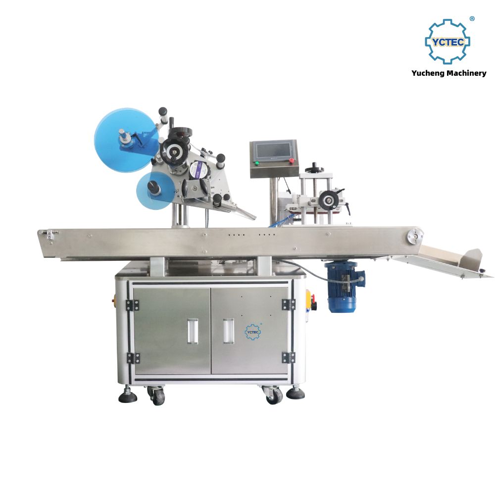 YCT-36 Automatic Plane Corner Labeling Machine for Box Tamper-Evident Sealing