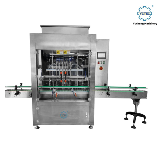 YCT-GZ Series Automatic Servo Piston Filling Machine for Liquids and Pastes