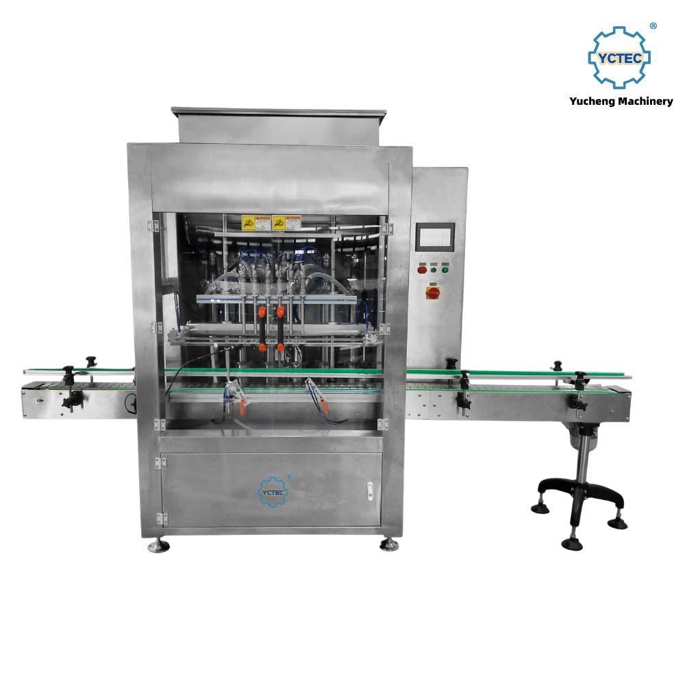 YCT-GZ Series Automatic Servo Piston Filling Machine for Liquids and Pastes