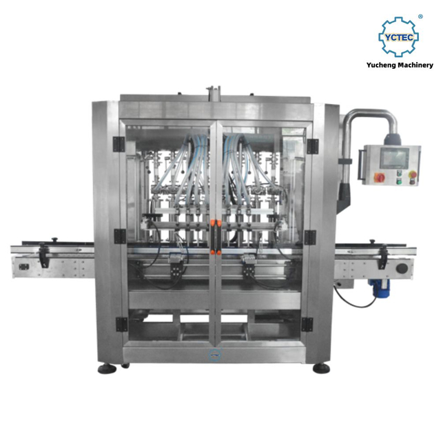 YCT 001 Automatic 6-Head Piston Filling Machine for Viscous Products
