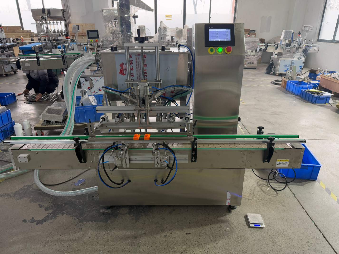 YCT-ZZ-02 automatic double-head rotor pump filling machine