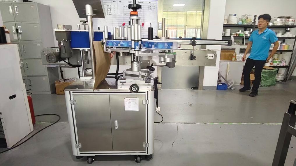 Built Bigger for a Reason: Custom Oversized Oil Drum Labeling Machine for a Russian Industrial Distributor